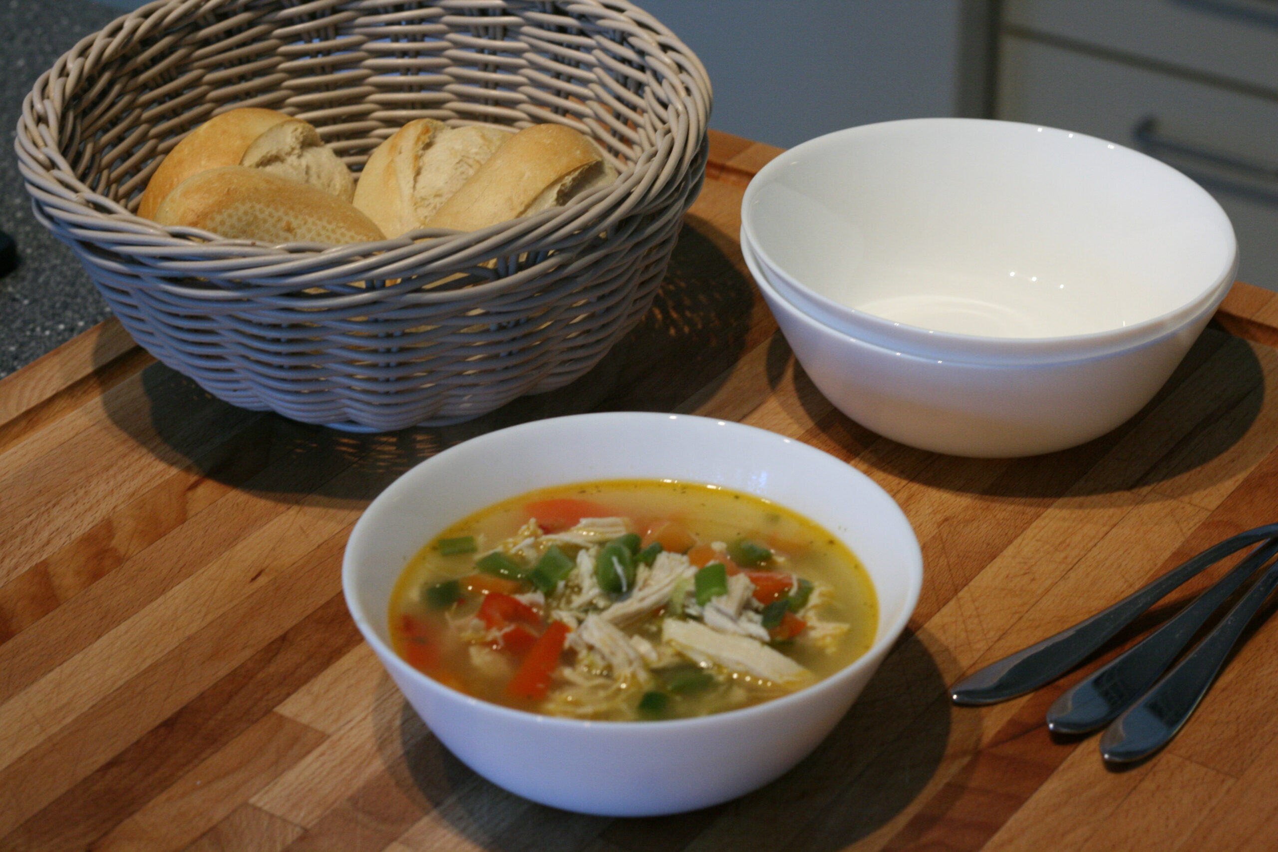 Kylling suppe med chili – Mit køkken kaos